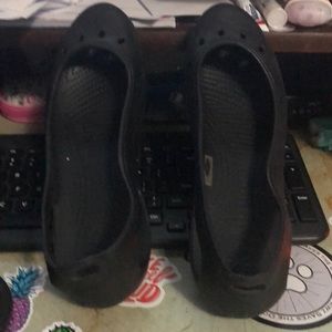 CROCS Slip ons Adorable black